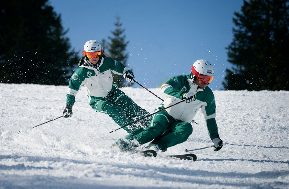A Hungarian Interski Demo Team fellépése kedd este 19 órától ÉLŐBEN